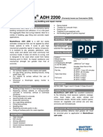 MasterBrace ADH 2200 TDS PDF