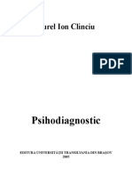 Aurel Clinciu-Psihodiagnoza an 2 2007