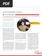 Intervista Alessandro Caira - Wild Seo Magazine