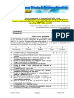 Instrumento para Evaluar El Desempeño Del Tutor Virtual