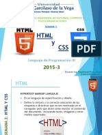 SEMANA 2 - HTML Y CSS