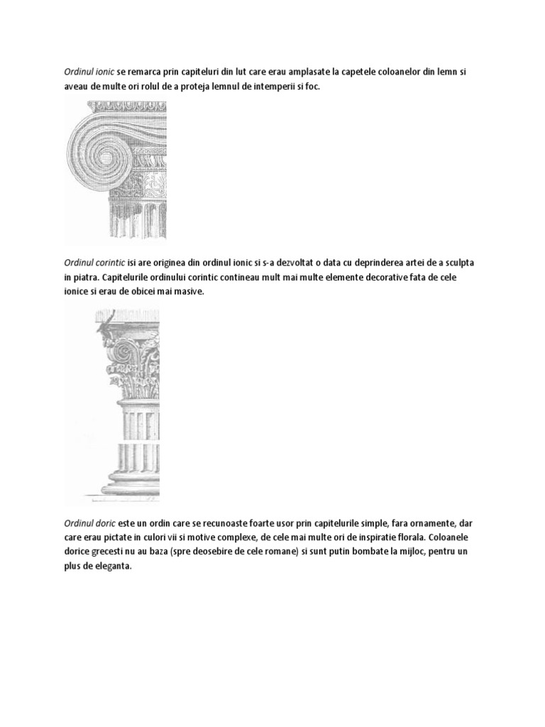 Ordinul Ionic | PDF