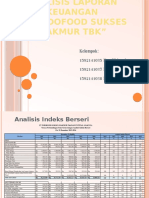 Analisis Indeks Berseri Dan Common Size