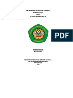 Laporan Praktek Belajar Lapangan Konsultasi Gizi "GOUT" Di Puskesmas Pasar Ikan