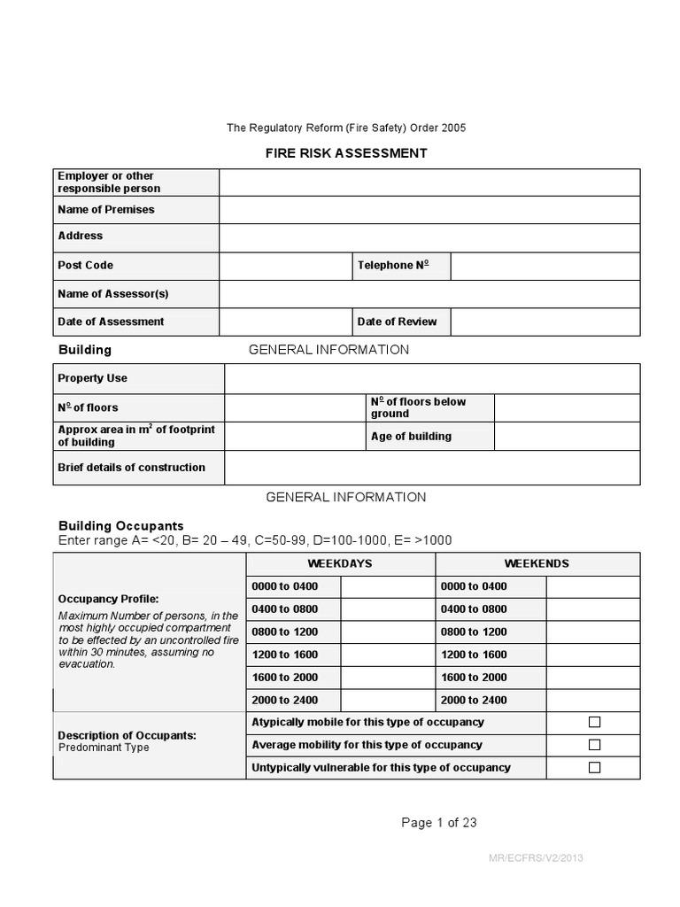 fire-risk-assessment-template-2023-pdf-fire-safety-combustion