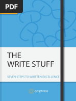 The Write Stuff