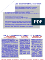 Instructiuni Situatii de Urgenta de Afisat PDF