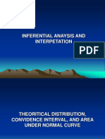 LECTURE 8 (Inferential Analysis)