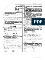 AIIMS Solved Paper 2007