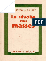 Ortega y Gasset José - La Révolte Des Masses