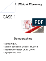 Sample Clinical Pharmacy Case
