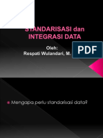 Standarisasi Dan Integrasi Data