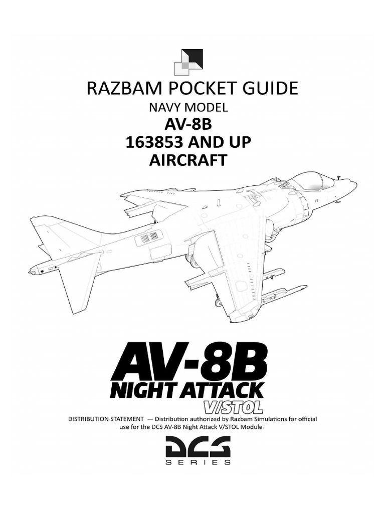 AV8BNA Pocket Guide PDF | PDF | Landing Gear | Aircraft Flight Control ...
