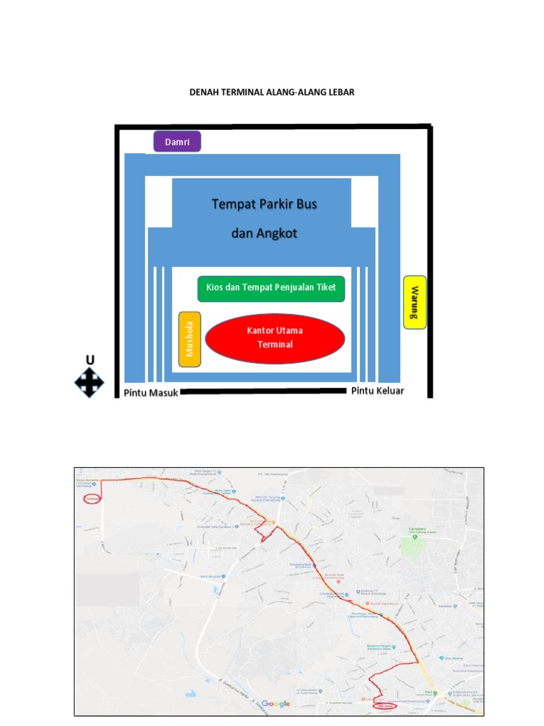 Damri terminal layout guide | PDF
