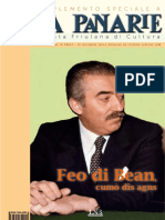 LA PANARIE 196/supplemento: "Feo Di Bean: Cumò Dîs Agns"