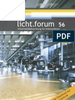 Licht - Forum 56 Sicherheitsbeleuchtung Für Arbeitsstätten"