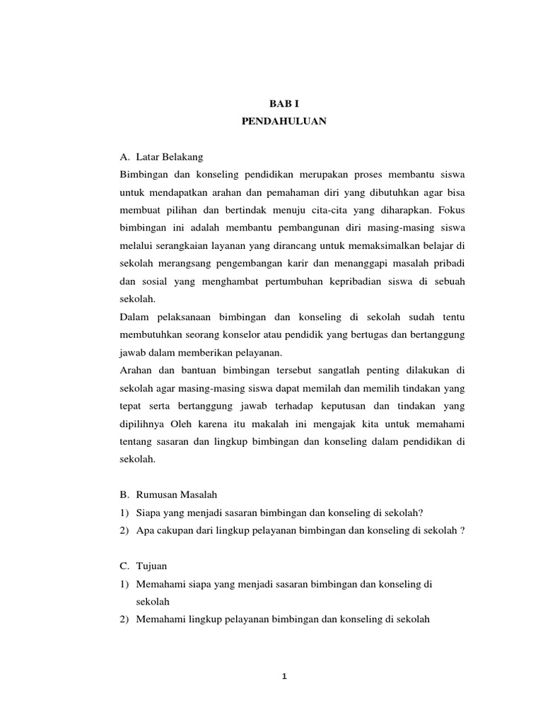 3 Sasaran Dan Lingkup Bk