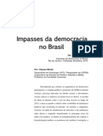AVRITZER, Leonardo. Impasses da democracia no Brasil. Rio de Janeiro