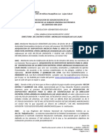 Dirección Distrital 07 D05 Arenillas-Huaquillas-Las Lajas-Salud RUC: 0760005650001