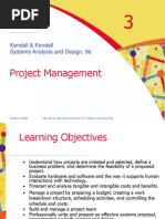 Project Management: Kendall & Kendall Systems Analysis and Design, 9e