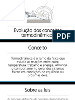 Evolução Dos Conceitos Termodinâmicos