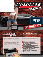 Catalogo Baterias Motorex