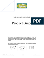 Product Guide: Jurik Research Add-In Tools