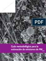 Giua SEMMARNAT Estimacion PM2.5 PDF