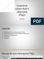Instalación de Software Desde El Código Fuente (Pidgin)