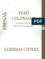 PERU 2 GUERRAS CIVILES INCAS DE VILCABAMBA.ppt.pps