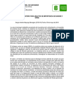 La Urea y La Creatinina Son Productos Finales Nitrogenados Del Metabolismo