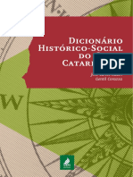 Dicionário Histórico Social Do Oeste Catarinense