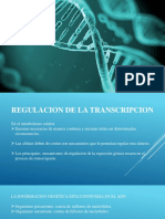 Regulacion de La Transcripcion