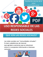 Exposicion Uso Responsable de Las Redes Sociales