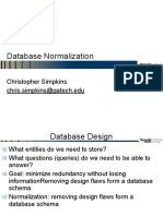 DB Normalization