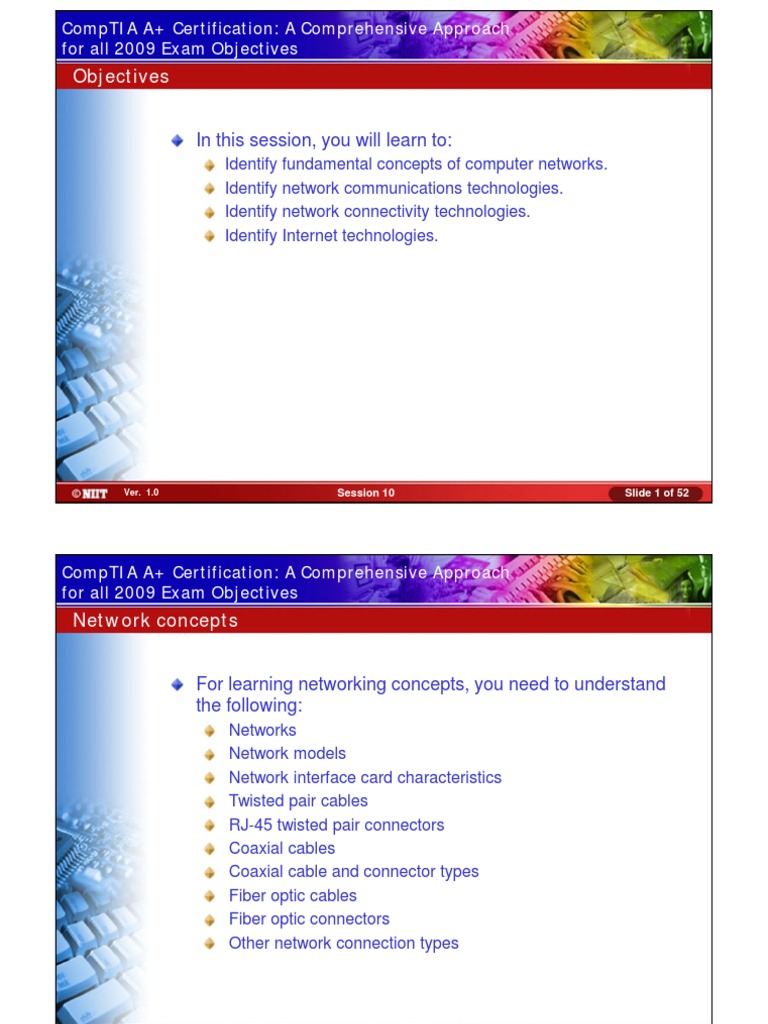 CompTIA A+ Session 10 | PDF | Computer Network | File Transfer Protocol