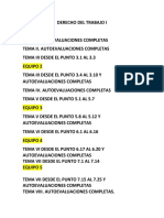 Distribucion Derecho Del Trabajo i Aguaprieta