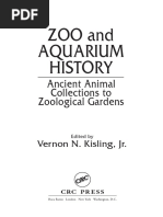 Zoo and Aquarium History