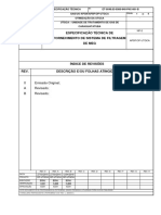 Especificação Técnica - Filtragem de Glicol