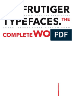 Adrian Frutiger Complete Typefaces