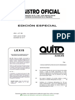 Ordenanza 197:2017 Impuesto Predial Quito