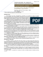 Índice de Cono, Humedad Presente y Densidad Aparente en Diferentes Labranzas y Rotaciones