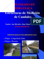 Clase VI ESTRUCTURA S DE MEDICION DE CAUDALES