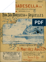 Ribadesella Canción de Ambiente Asturiano Juan Martinez Abades 1915
