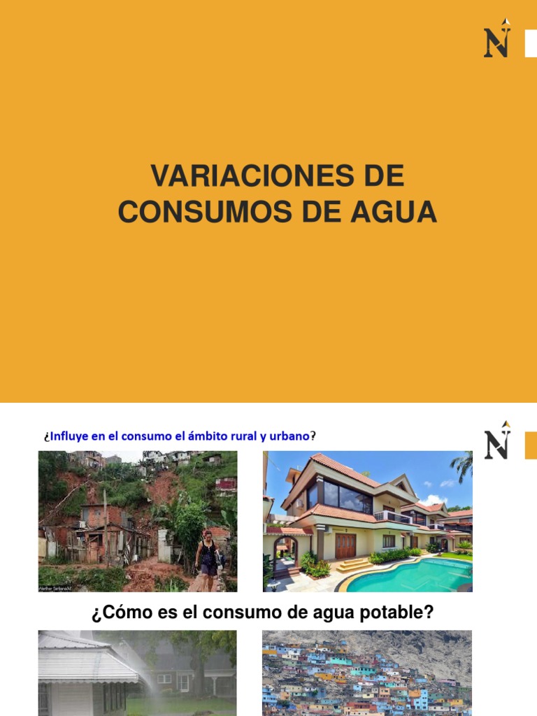 Consumo de Agua y Variaciones | PDF | Consumo (economía) | Ciudad