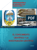 Conocimiento Cientifico