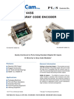 PL S PS - 4256 / 4456: Absolute Gray Code Encoder