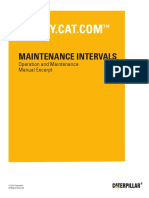 Caterpillar 950F Maintenance Manual Exerpt PDF