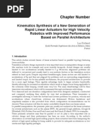 Download Kinematics Synthesis of a New Generation of Rapid Linear Actuators for High Velocity Robotics v2 by laurentien3 SN37924507 doc pdf