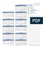 Calendario España 2018 PDF